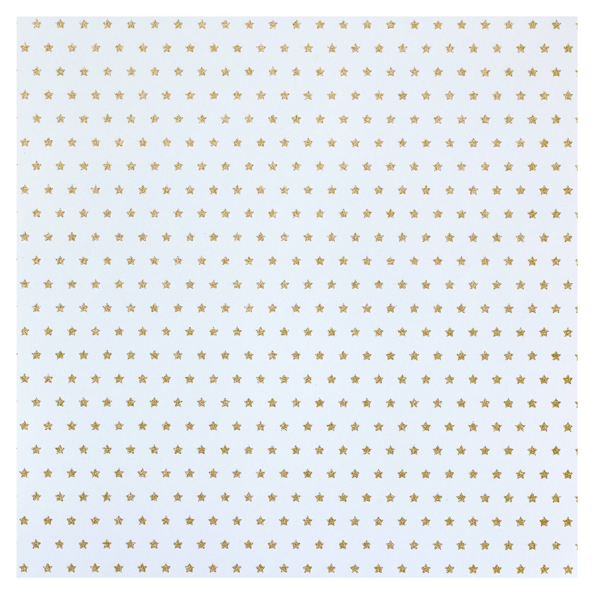 24 Pack: Gold Star Cardstock Paper by Recollections™, 12" x 12"